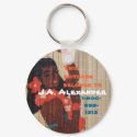 Luggage I.D. Tag Hula Dancer keychain