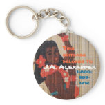 Luggage I.D. Tag Hula Dancer Keychains