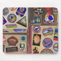 Luggage Labels mousepads