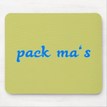 luggage ma's Bavaria Bavarian Bavarian Mousepad