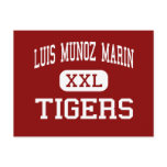 Luis Munoz Marin - Tigers - Middle - Newark Post Card