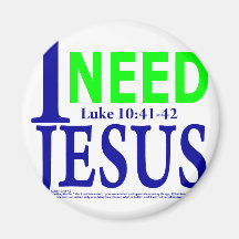 Luke 10:41-42 fridge magnets