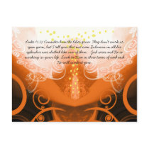 Luke 12:27 Consider how the lilies grow. postcards by samack Luke 12:27 Consider how the lilies grow. postcards