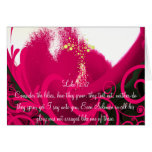 Luke 12:27-Consider the lilies-God Will Comfort Greeting Card