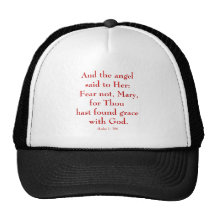 Luke 1: 30 trucker hats