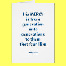 Luke 1: 50 cards