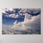 Luke 21:33 Scripture Poster (Version C)