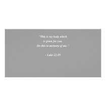 LUKE 22:19 Bible Verse photo cards by Christianity LUKE 22:19 Bible Verse photo cards