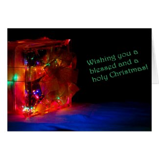 Luke 2: 9,10 Christmas Card