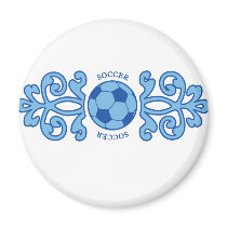 Lukean Soccer magnets