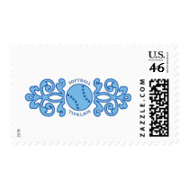 Lukean Softball postage