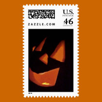 Luke's Jack O'Lantern postage by disgustedcats Luke's Jack O'Lantern postage