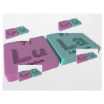 Lula as Lutetium Lu and Lanthanum  La Customized Letterhead