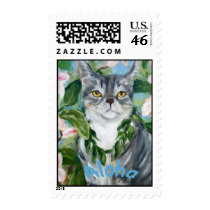 Lulu Aloha Kitty Card stamps