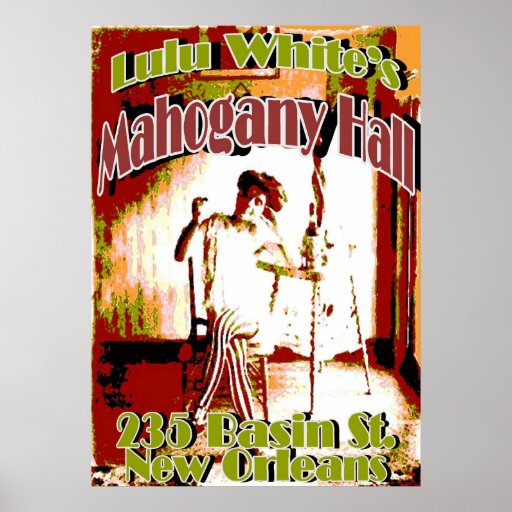 Lulu Whites Brothel New Orleans Print
