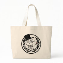 LulzSec Anonymous Logo Bag
