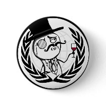 LulzSec Anonymous Logo Pin