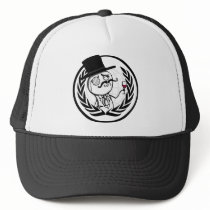LulzSec Anonymous Logo Mesh Hat