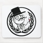 LulzSec Anonymous Logo Mousepad
