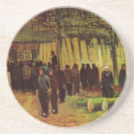 Lumber Sale by Vincent van Gogh Drink Coaster
