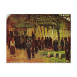 Lumber Sale by Vincent van Gogh Post Card