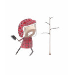 LumberJack Chops Tree t-shirts