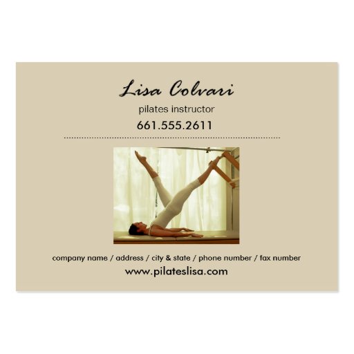 Lumiére Professional Custom Baroque Business Card Template (back side)