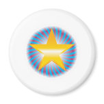 Luminous 5 point swirl star magnets