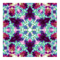 Luminous Hexagram Variation 7  Art Print
