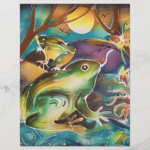 Luminous Night of Frogs Flyers