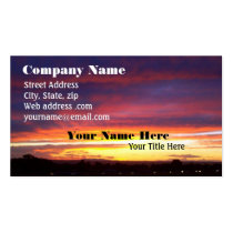 Luminous Sunset business cards