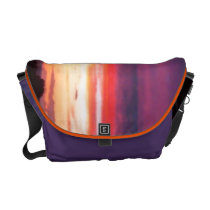 Luminous Sunset messenger bags