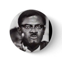 Lumumba Pinback Buttons
