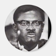 Lumumba Refrigerator Magnet