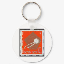 Luna 1 Moon Probe Launched 1959 keychains by ussrspacestamps Luna 1 Moon Probe Launched 1959 keychains