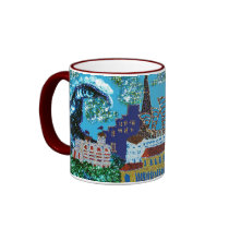 Luna Bondi Sequin Art mug