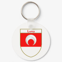Luna Coat of Arms/Family Crest keychains by NameGame Luna Coat of Arms/Family Crest keychains