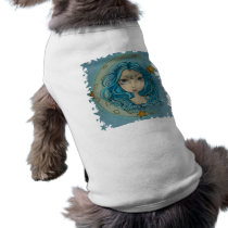 Luna dog tshirt pet clothing by TheWorldofFairy Luna dog tshirt pet clothing