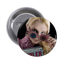 Luna Lovegood Peeks Over Glasses Pin