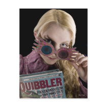 Luna Lovegood Peeks Over Glasses Post Cards