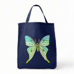 Luna Moth Canvas Bags