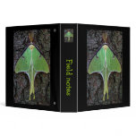 Luna Moth 3 Ring Binder