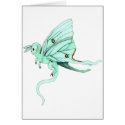 Luna Moth Fairy Dragon cards by featherheart Luna Moth Fairy Dragon cards