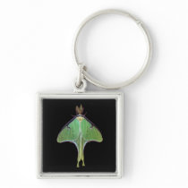 Luna Moth Keychains