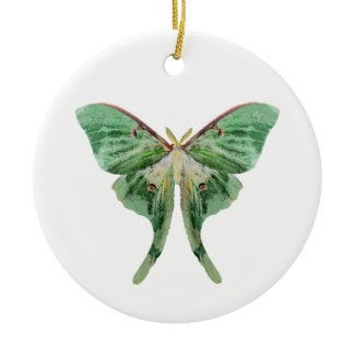 Luna Moth Ornament