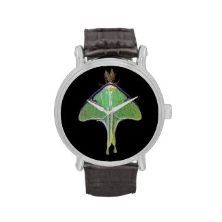 Luna Moth Wrist Watches