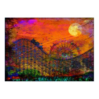 LUNA PARK print