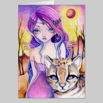 Luna Phantom - blank card cards