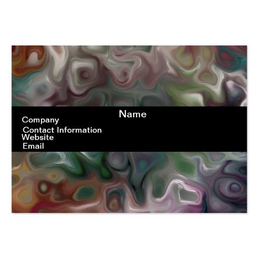 luna sky 44.2 abstract "MOdern art" Business Card Template