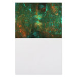 "Lunar Cove" Fractal Art Personalized Stationery